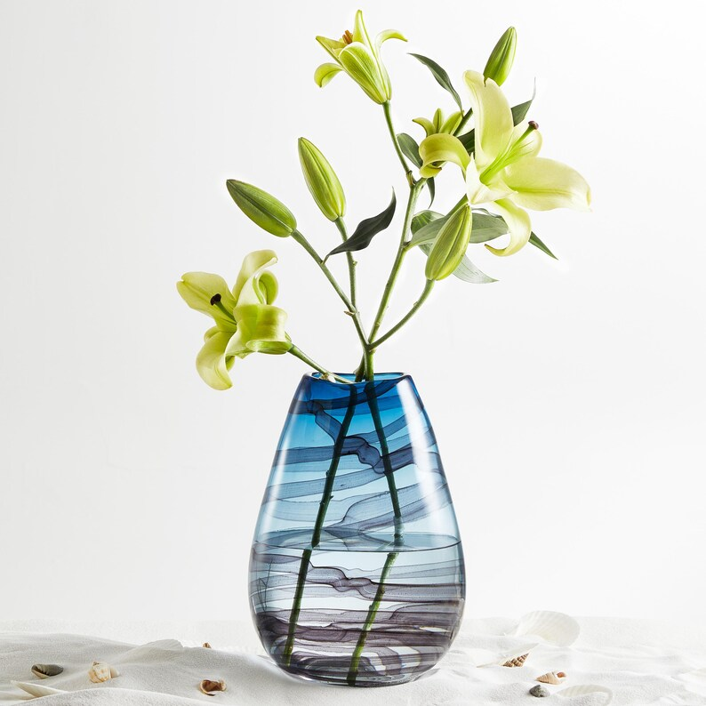Handblown Glass Vase - Short