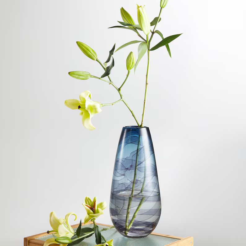 Handblown Glass Vase - Tall