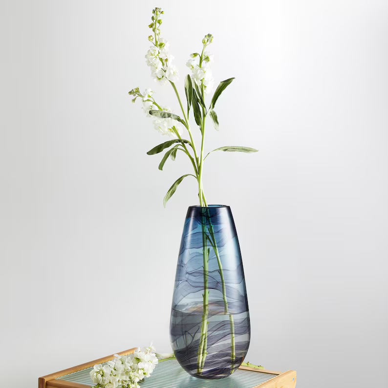 Handblown Glass Vase - Tall